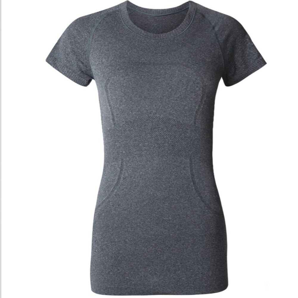 lululemon | Women's Gray Swiftly Tech Lightweight Short-Sleeve Shirt | Size 6